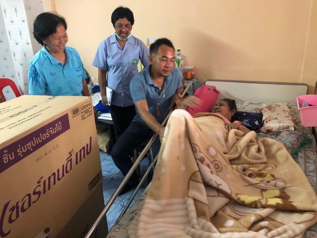 เยี่ยมผู้สูงอายุ ผู้พิการผู้ทุพพลภาพ ปี 62